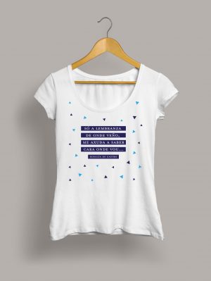 Camiseta chica so a lembranza Rosalía de Castro Letras Galegas 2020
